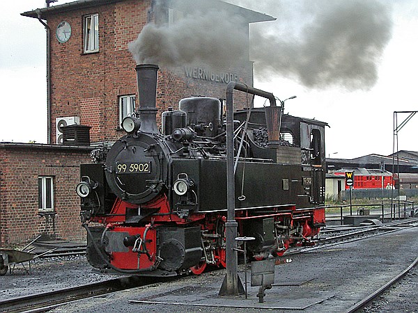 Foto:: DR 99 5902 / Wernigerode / 11.10.2003 (Foto,Fotos,Bilder,Bild,)