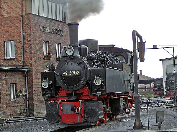 Foto:: DR 99 5902 / Wernigerode / 11.10.2003 (Foto,Fotos,Bilder,Bild,)