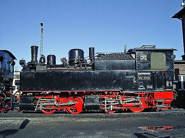 Foto:: DR 99 5901 / Wernigerode / 12.10.2003 (Foto,Fotos,Bilder,Bild,)