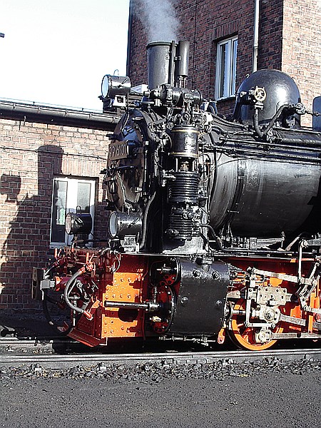Foto:: DR 99 6101 / Wernigerode / 12.10.2003 (Foto,Fotos,Bilder,Bild,)