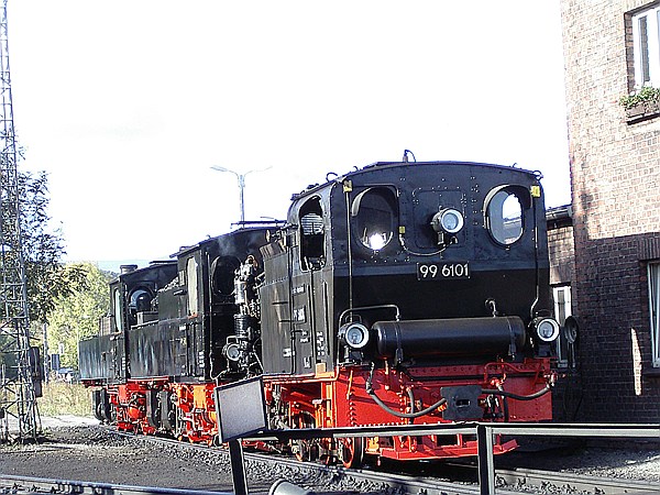 Foto:: DR 99 6101 / Wernigerode / 12.10.2003 (Foto,Fotos,Bilder,Bild,)