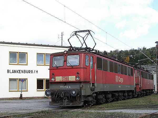 Foto:: DB 171 014-4 / Blankenburg / 12.10.2003 (Foto,Fotos,Bilder,Bild,)