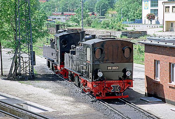 Foto:: DR 99 5901 / Wernigerode / 21.05.2004 (Foto,Fotos,Bilder,Bild,)