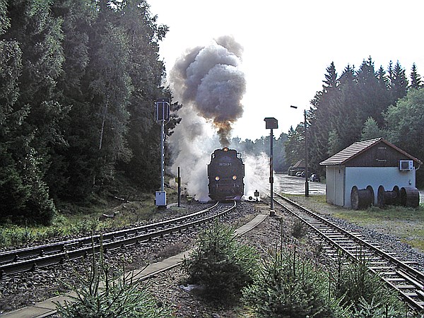 Foto:: DR 99 7243-1 / Schierke / 01.09.2007 (Foto,Fotos,Bilder,Bild,)
