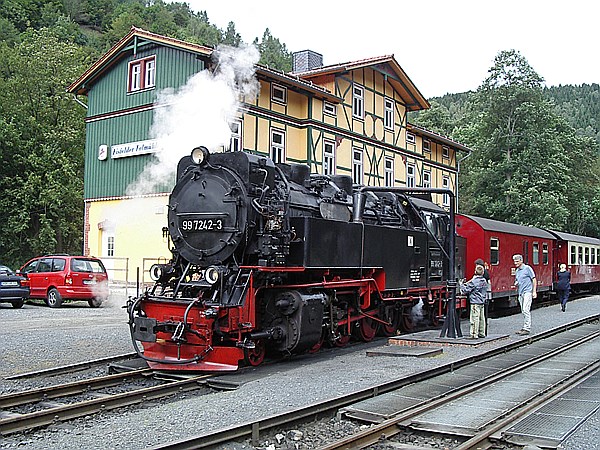 Foto:: DR 99 7243-3 / Eisfelder Talmuehle / 91.09.2007 (Foto,Fotos,Bilder,Bild,)