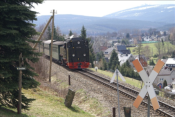 Foto:: DR 99 794 / Unterneudorf / 13.04.2008 (Foto,Fotos,Bilder,Bild,)