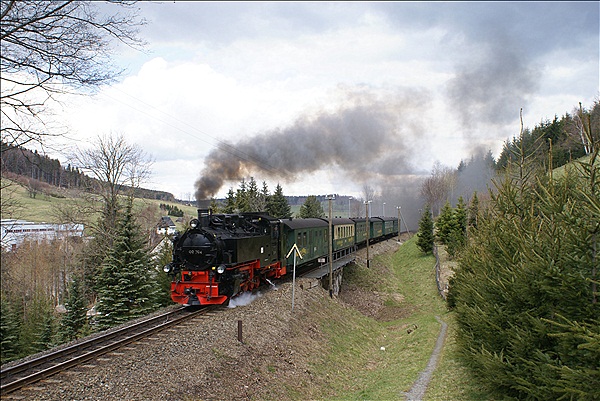 Foto:: DR 99 794 / Unterneudorf / 13.04.2008 (Foto,Fotos,Bilder,Bild,)