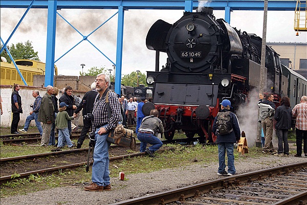 Foto:: DR 65 1049 / Meiningen / 06.09.2008 (Foto,Fotos,Bilder,Bild,)