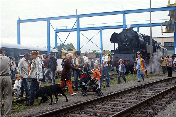 Foto:: DR 65 1049 / Meiningen / 06.09.2008 (Foto,Fotos,Bilder,Bild,)