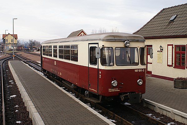 Foto:: DR 187 011-2 / Gernrode / 17.01.2009 (Foto,Fotos,Bilder,Bild,)