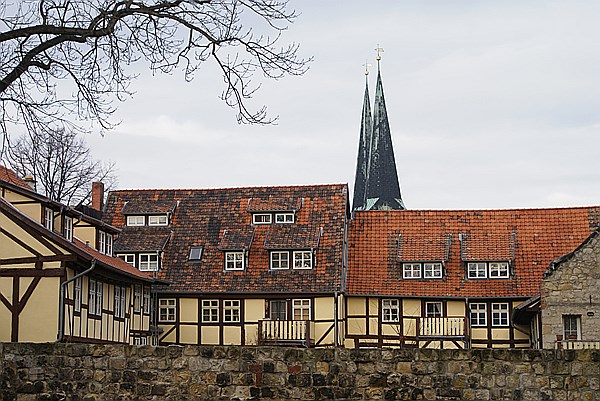 Foto:: Altstadt / Quedlinburg / 17.01.2009 (Foto,Fotos,Bilder,Bild,)