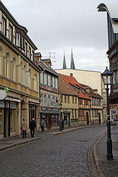 Foto:: Altstadt / Quedlinburg / 17.01.2009 (Foto,Fotos,Bilder,Bild,)