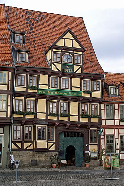Foto:: Altstadt / Quedlinburg / 17.01.2009 (Foto,Fotos,Bilder,Bild,)