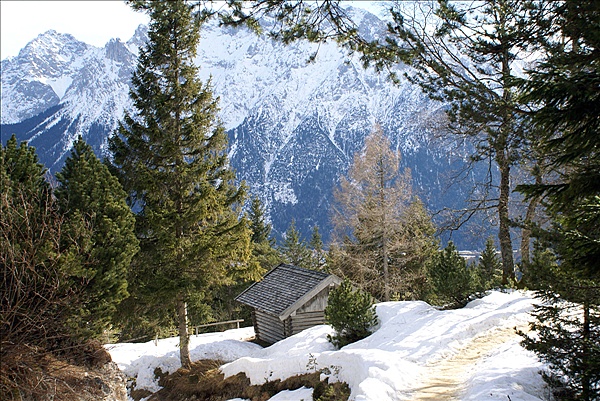 Foto:: Winterurlaub Bayern 2009 / Winter vacation Bavaria 2009 (Foto,Fotos,Bilder,Bild,)
