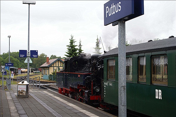 Foto:: DR 99 4652 / Putbus / 07.06.2009 (Foto,Fotos,Bilder,Bild,)