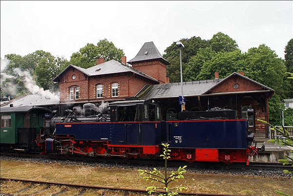 Foto:: DR 99 4652 / Putbus / 07.06.2009 (Foto,Fotos,Bilder,Bild,)