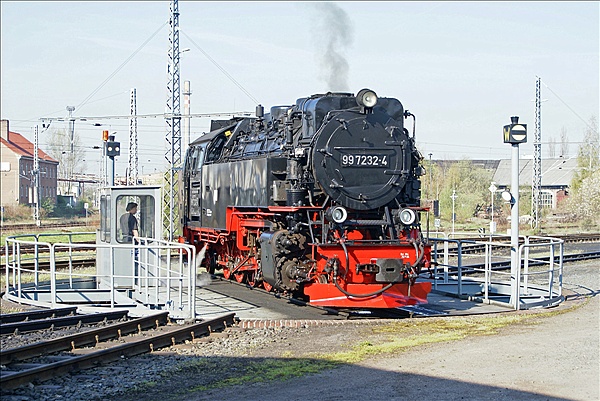 Foto:: DR 99 7232-4 / Nordhausen / 24.04.2010 (Foto,Fotos,Bilder,Bild,)