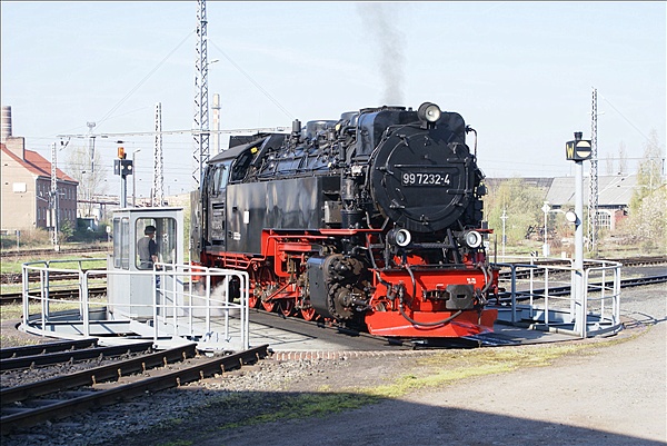Foto:: DR 99 7232-4 / Nordhausen / 24.04.2010 (Foto,Fotos,Bilder,Bild,)