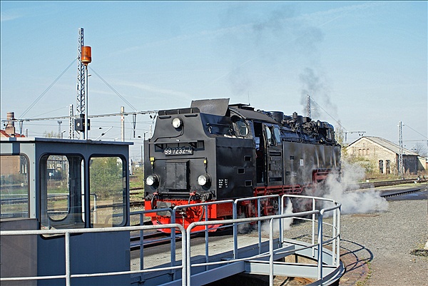 Foto:: DR 99 7232-4 / Nordhausen / 24.04.2010 (Foto,Fotos,Bilder,Bild,)