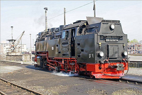 Foto:: DR 99 7232-4 / Nordhausen / 24.04.2010 (Foto,Fotos,Bilder,Bild,)