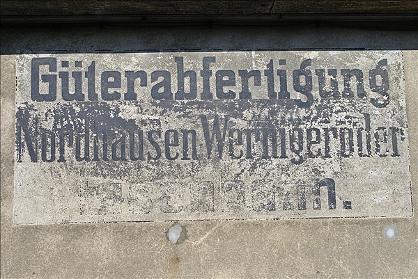 Foto:: Gueterabfertigung / Nordhausen / 24.04.2010 (Foto,Fotos,Bilder,Bild,)