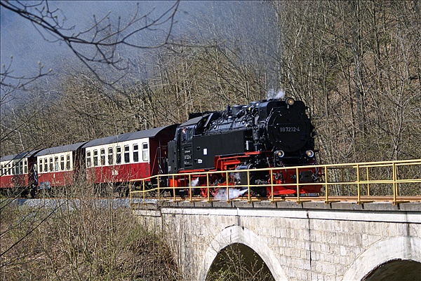 Foto:: DR 99 7232-4 / Ilfeld / 24.04.2010 (Foto,Fotos,Bilder,Bild,)