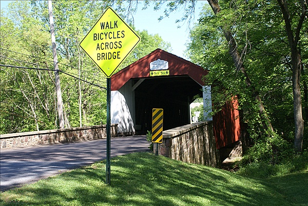 Foto:: Covered Bridge / Chalfont, PA / 05.05.2010 (Foto,Fotos,Bilder,Bild,)