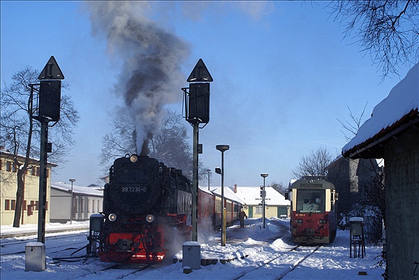Foto:: DR 99 7234-0 / Wernigerode / 04.12.2010 (Foto,Fotos,Bilder,Bild,)