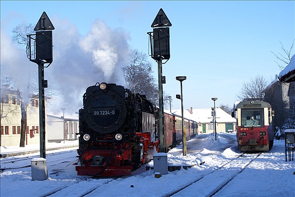 Foto:: DR 99 7234-0 / Wernigerode / 04.12.2010 (Foto,Fotos,Bilder,Bild,)