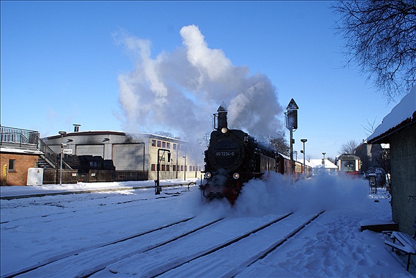Foto:: DR 99 7234-0 / Wernigerode / 04.12.2010 (Foto,Fotos,Bilder,Bild,)