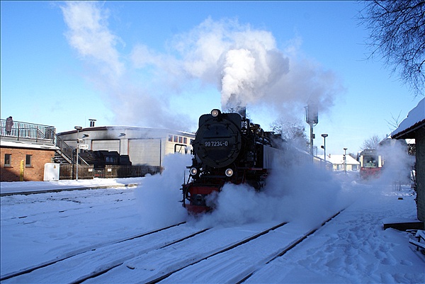 Foto:: DR 99 7234-0 / Wernigerode / 04.12.2010 (Foto,Fotos,Bilder,Bild,)