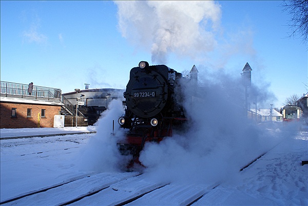 Foto:: DR 99 7234-0 / Wernigerode / 04.12.2010 (Foto,Fotos,Bilder,Bild,)