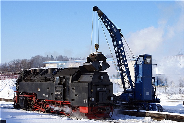 Foto:: DR 99 7240-7 / Wernigerode / 04.12.2010 (Foto,Fotos,Bilder,Bild,)