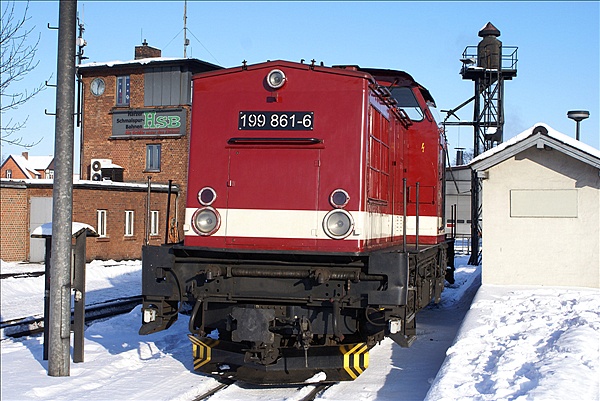 Foto:: DR 199 861-6 / Wernigerode / 04.12.2010 (Foto,Fotos,Bilder,Bild,)