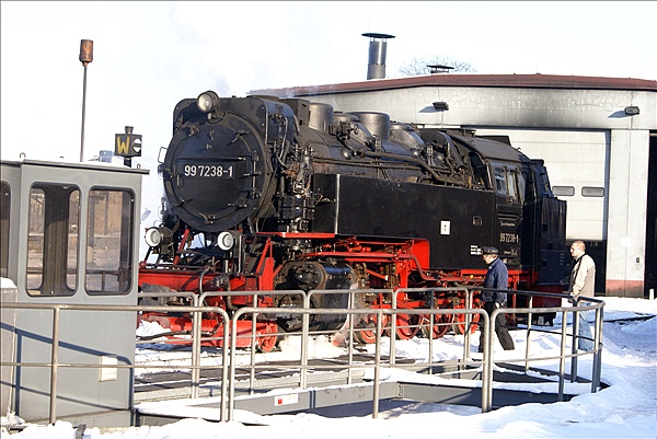 Foto:: DR 99 7238-1 / Wernigerode / 04.12.2010 (Foto,Fotos,Bilder,Bild,)