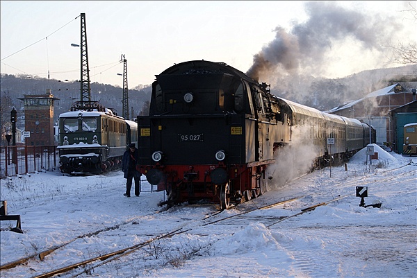Foto:: DR 95 027 / Blankenburg / 04.12.2010 (Foto,Fotos,Bilder,Bild,)
