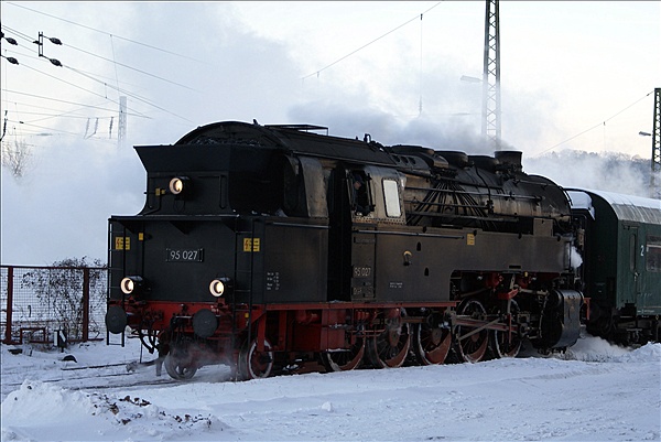 Foto:: DR 95 027 / Blankenburg / 04.12.2010 (Foto,Fotos,Bilder,Bild,)