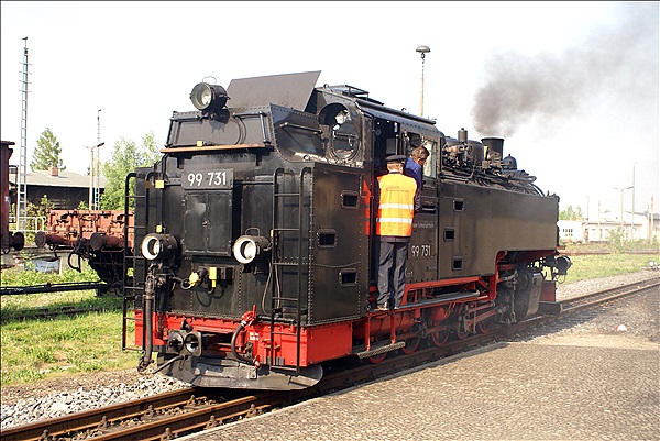 Foto:: DR 99 731 / Zittau / 30.04.2011 (Foto,Fotos,Bilder,Bild,)