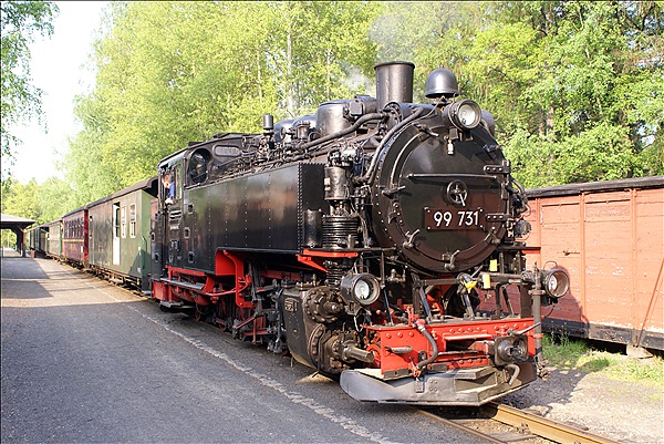 Foto:: DR 99 731 / Bertsdorf / 30.04.2011 (Foto,Fotos,Bilder,Bild,)