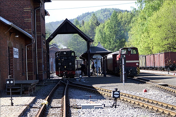 Foto:: DR 99 787 + DR 199 013 (Foto,Fotos,Bilder,Bild,)