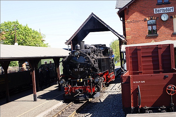 Foto:: DR 99 731 / Bertsdorf / 01.05.2011 (Foto,Fotos,Bilder,Bild,)