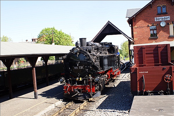 Foto:: DR 99 731 / Bertsdorf / 01.05.2011 (Foto,Fotos,Bilder,Bild,)