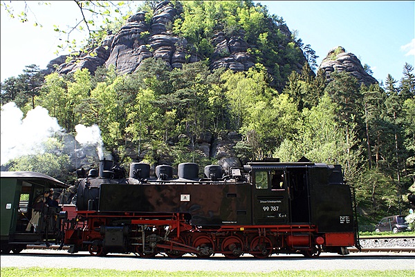 Foto:: DR 99  787 / Oybin / 01.05.2011 (Foto,Fotos,Bilder,Bild,)