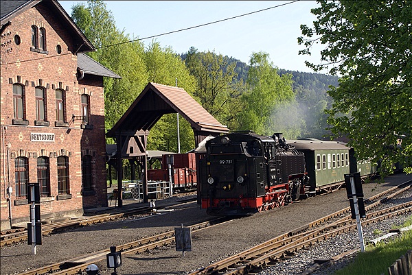 Foto:: DR 99 731 / Bertsdorf / 01.05.2011 (Foto,Fotos,Bilder,Bild,)