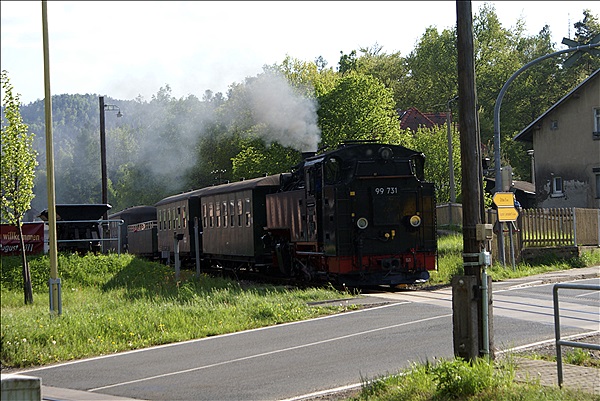 Foto:: DR 99 731 / Bertsdorf / 01.05.2011 (Foto,Fotos,Bilder,Bild,)