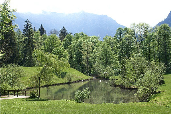 Foto:: Schlosspark Linderhof / Linderhof 13.05.2011 (Foto,Fotos,Bilder,Bild,)