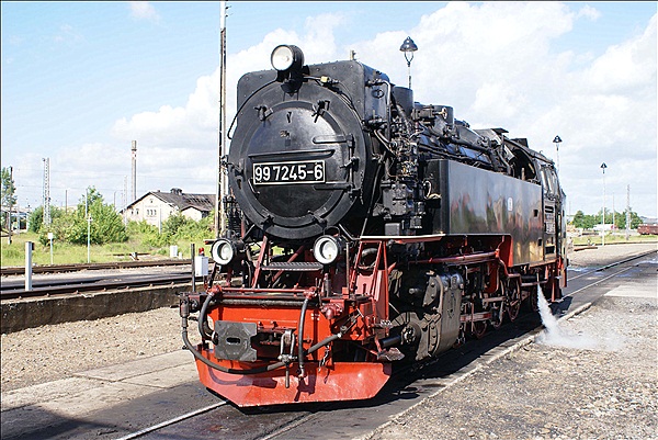 Foto:: DR 99 7245-6 / Nordhausen / 09.06.2012 (Foto,Fotos,Bilder,Bild,)