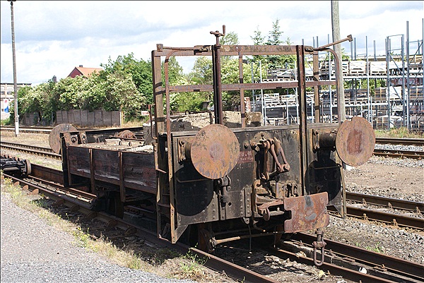 Foto:: Rollbockverbindungswagen / Nordhausen / 08.06.2012 (Foto,Fotos,Bilder,Bild,)