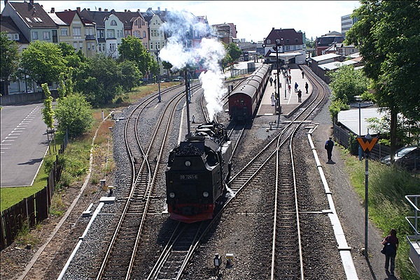 Foto:: DR 99 7245-6 / Nordhausen / 09.06.2012 (Foto,Fotos,Bilder,Bild,)