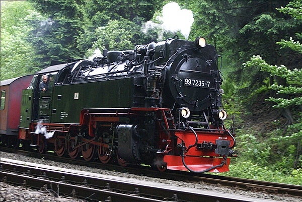 Foto:: DR 99 7235-7 / Eisfelder Talmuehle / 09.06.2012 (Foto,Fotos,Bilder,Bild,)